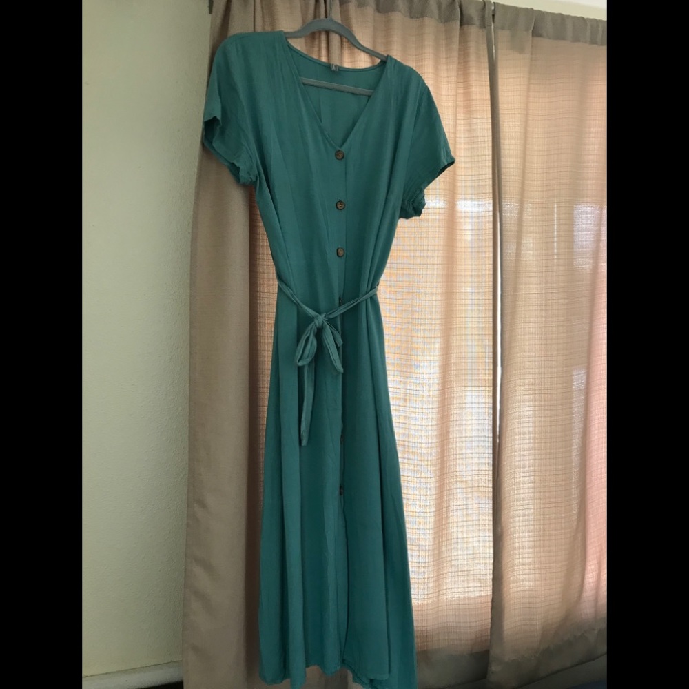 Timeless Blue Dress — Made in Italy!